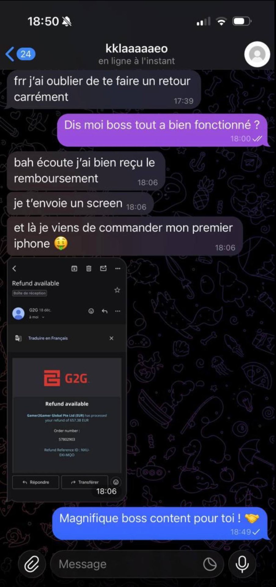 Preuve certifiée Chez Didi 15