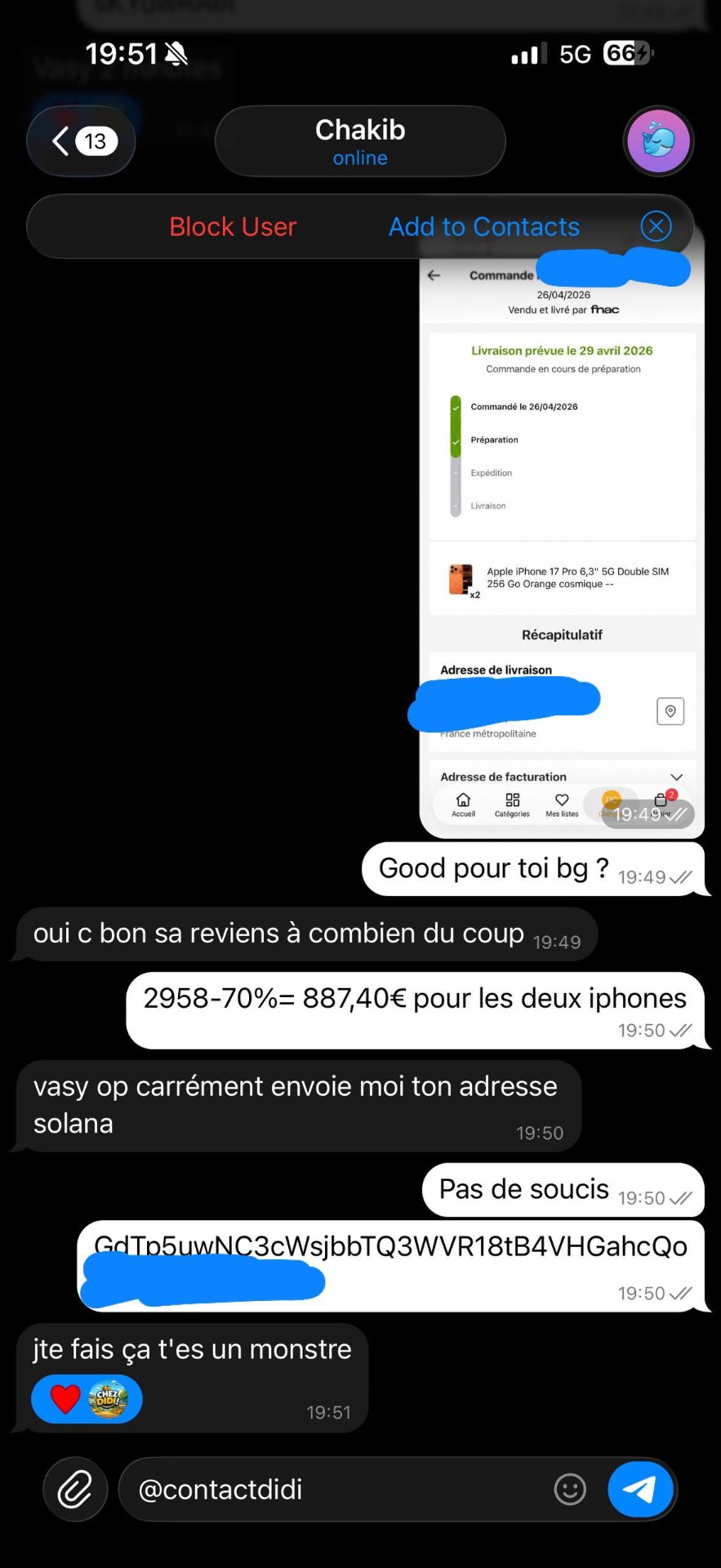Preuve certifiée Chez Didi 21